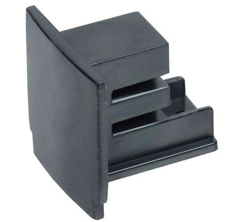 Заглушка для трехфазного шинопровода осветительного черная  LPK0D-ZGL-3-K02  IEK