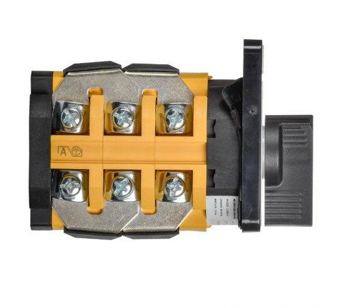 Перекл. кулачк. станд. черн. рук. 63А сх. 98 MASTER  MI-CS10-063-098-K02  IEK