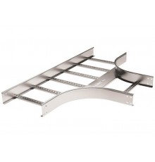 Т-ответвитель 100х200 R-300, лонжерон 1,5 мм, цинк-ламельный, в компл. с креп. эл. и соед. пластинами,  LIT1302KZL  DKC