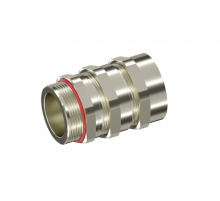 Взрывозащищенный кабельный ввод ADS под бронированный кабель, два уплотнения M32х1,5 d15-24мм D20-31мм. Ник. латунь.IP66/68  6018ADSDKGM4SB  DKC