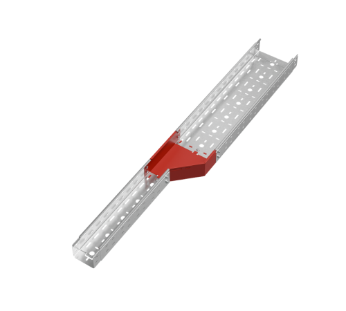 Переходник правый 80х100-200 мм "ПЛЮС" HD  PDplus80-100-200-R HD   КМ-профиль