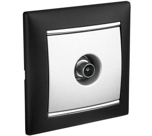 Valena Алюминий Розетка TV единственная 1,5 дБ  770129  Legrand