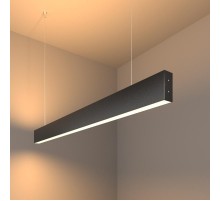 Светильник светодиодный подвесной линейный двусторонний 103см 40W 3000K черная шагрень (101-200-40-103)  a042942  Elektrostandard