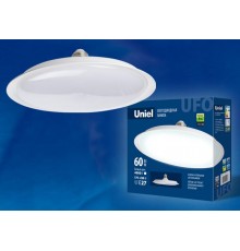 Лампа светодиодная LED-U270-60W/4000K/E27/FR PLU01WH LED мощная. "UFO", мат.. 4000К  UL-00004577  Uniel