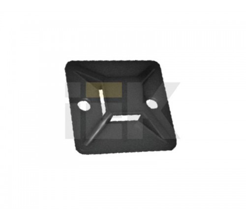 Площадка самоклеящаяся 40х40 черная под хомуты (100шт)   UHP31-40-100  IEK