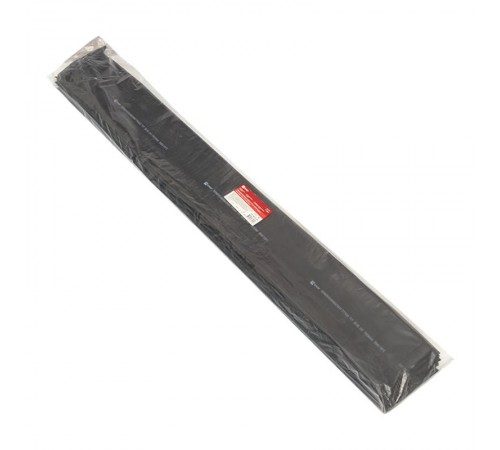 Термоусаживаемая трубка ТУТ нг 80/40 черная в отрезках по 1м PROxima  tut-80-b-1m  EKF