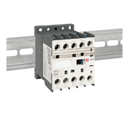 Миниконтактор МКЭ 6А 230В 1NO EKF PROxima  Mctr-s-6-230  EKF