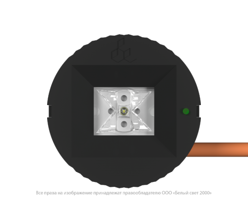 Светильник аварийного освещения BS-OKO-83-L2-INEXI2 Black  a18694  Белый свет