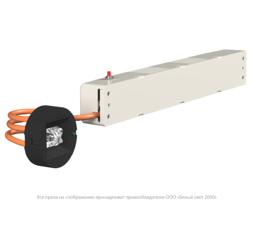 Светильник аварийного освещения BS-OKO-81-L2-INEXI3 Black  a15282  Белый свет