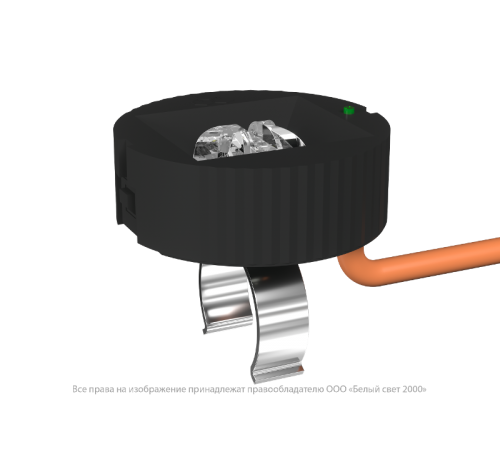 Светильник аварийного освещения BS-OKO-83-L2-INEXI2 Black  a18694  Белый свет