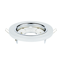 Светильник встраиваемый GX53R-glass RMT под лампу GX53 КРУГ СТЕКЛО 230B матовый  4690612014098  IN HOME