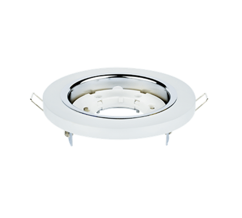 Светильник встраиваемый GX53R-glass RMT под лампу GX53 КРУГ СТЕКЛО 230B матовый  4690612014098  IN HOME