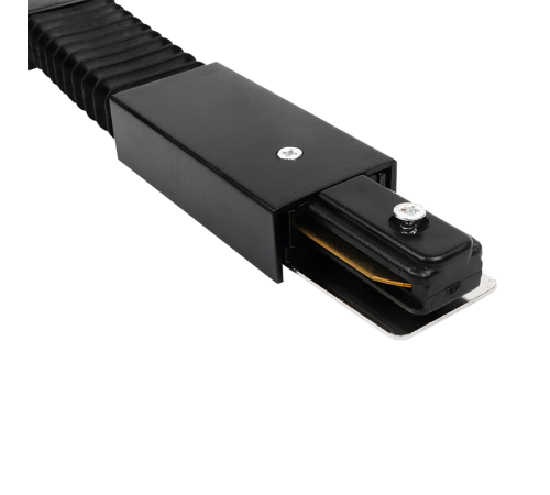 Коннектор гибкий чёрный F-обр. PTR CF-BL  5014732  Jazzway