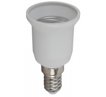 Переходник E14-E27, белый  Б0027975  ЭРА