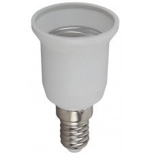 Переходник E14-E27, белый  Б0027975  ЭРА