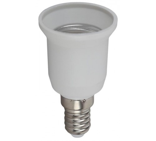 Переходник E14-E27, белый  Б0027975  ЭРА