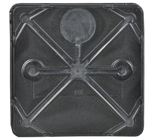 Коробка расп. КМ42455 о/п 100х100х50мм IP67 8 вв. черная  UKO21-100-100-050-K02-66  IEK