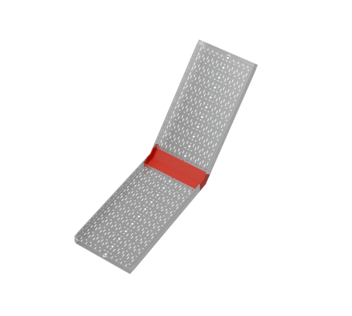 Угол внутр. верт. 45 гр. 100х600 мм "ПЛЮС" HD  NLplus45-100-600 HD   КМ-профиль