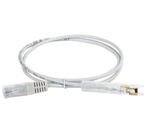 Патч-корд 110-RJ45 1 пара, кат.5Е, 2м, серый  PC01-11045-1P2M  ITK
