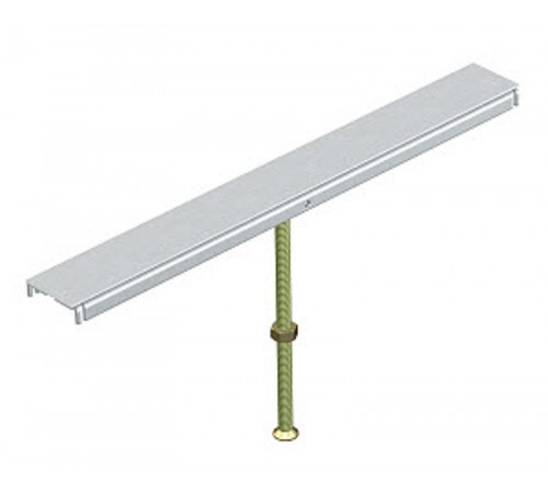 Стыковая опора крышки канала OKA-W 400 мм (сталь) (DSU2 400 10050)  7424980  OBO Bettermann