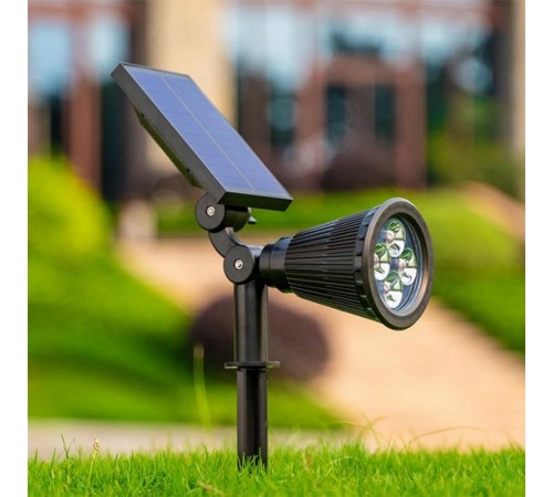 ERASP024-10 Садовый светильник дя подсветки фасадов 4 LED на солнечной батарее  Б0044219  ЭРА