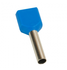 Наконечник штыревой втулочный под два провода OptiKit T-Shv2-PVC- 2,5-12(100шт)  278050  КЭАЗ
