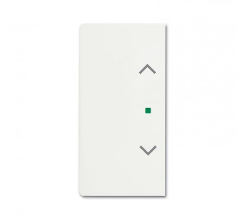 Клавиша двойная free@home, жалюзи, future, цвет белый бархат  6220-0-0608   2CKA006220A0608  ABB