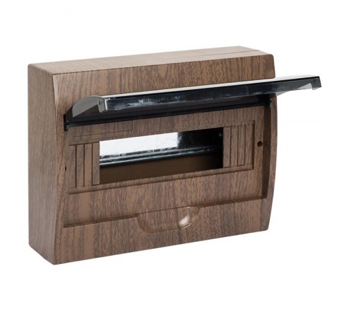 Щит распределительный навесной ЩРН-П-12 темное дерево IP41 EKF PROxima  pb40-n-12-dark  EKF