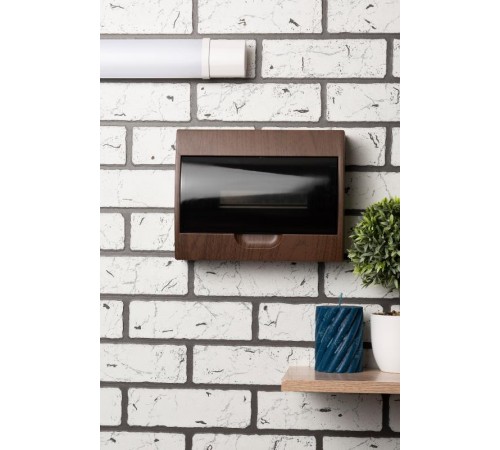 Щит распределительный навесной ЩРН-П-12 темное дерево IP41 EKF PROxima  pb40-n-12-dark  EKF