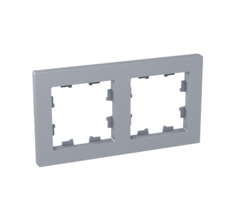 2 - местная рамка, алюминий, пластик Эпика EKF  UP1-FPA-02  EKF