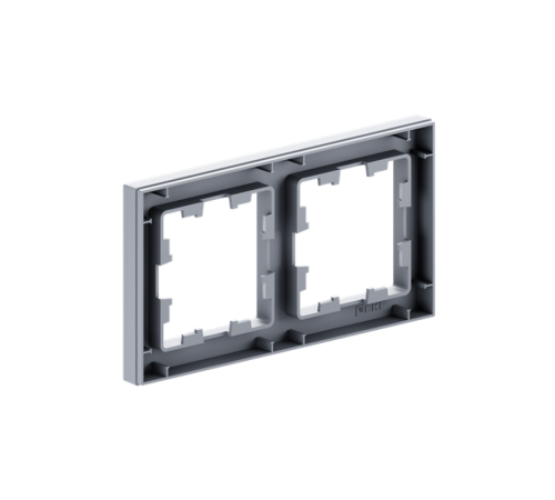 2 - местная рамка, алюминий, пластик Эпика EKF  UP1-FPA-02  EKF