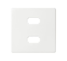 Simon 82 Накладка для коннектора 2*USB 2.0 типа А, "мама", S82, S82N, S82 Detail, белый  8201090-030  Simon