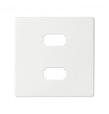 Simon 82 Накладка для коннектора 2*USB 2.0 типа А, "мама", S82, S82N, S82 Detail, белый  8201090-030  Simon