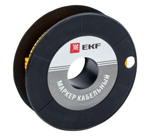 Маркер-кабельный 4,0кв.мм "7" (500шт.) (ЕС-2) EKF PROxima  plc-KM-4-7  EKF