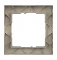 SUNO Рамка декоративная универсальная 1-постовая Цвет "Шампань"  721591  Legrand