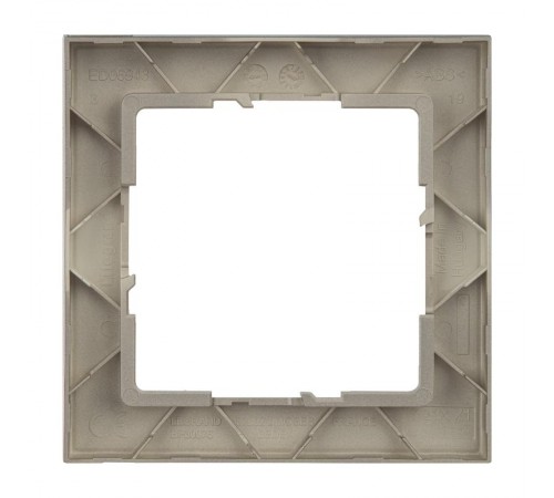 SUNO Рамка декоративная универсальная 1-постовая Цвет "Шампань"  721591  Legrand