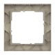 SUNO Рамка декоративная универсальная 1-постовая Цвет "Шампань"  721591  Legrand