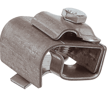 Держатель проводника круглого 8-10 мм для желоба водостока, оцинк.91081Ezetek