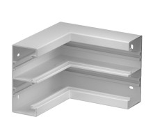 Внутренний угол кабельного канала Rapid 45-2 нерегулируемый 53x130 мм (ПВХ,серый) (GK-IS53130LGR)  6113242  OBO Bettermann