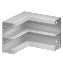 Внутренний угол кабельного канала Rapid 45-2 нерегулируемый 53x130 мм (ПВХ,серый) (GK-IS53130LGR)  6113242  OBO Bettermann