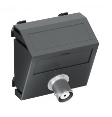 Мультимедийная рамка Video-BNC Modul45 (черный) (MTS-BC F SWGR1)  6105033  OBO Bettermann