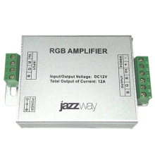 Усилитель для ленты светодиодной LED RGB 144Вт 12В 3x4А  1002150  Jazzway