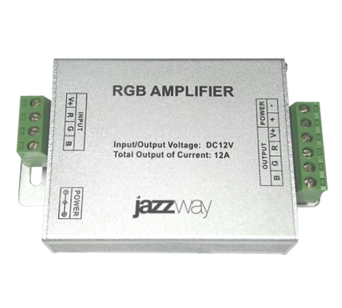 Усилитель для ленты светодиодной LED RGB 144Вт 12В 3x4А  1002150  Jazzway
