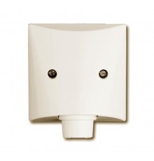 Плата центральная с суппортом, с выводом для кабеля (до 5 х 2.5 мм), IP44, серия Allwetter 44, цвет сл. кость  1710-0-2256   2CKA001710A2256  ABB