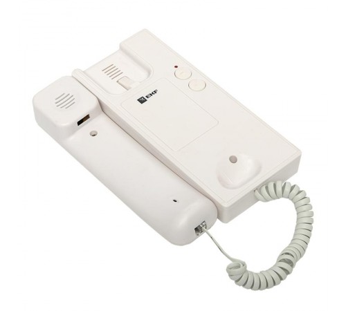 Аудиодомофон (аудиотрубка) IPA-01 бел. 2пр. IP20 EKF  int-ipa-01  EKF