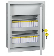 TITAN 3 Корпус металлический ЩРв-24 (395х310х120) IP31  MKM14-V-24-30-T  IEK