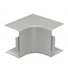 Крышка внутреннего угла кабельного канала WDK 60x90 мм (ПВХ,серый) (WDK HI60090GR)  6022219  OBO Bettermann