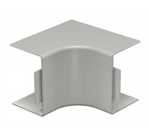 Крышка внутреннего угла кабельного канала WDK 60x90 мм (ПВХ,серый) (WDK HI60090GR)  6022219  OBO Bettermann