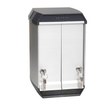 Корпус шкафа CWA1D, двойная дверь, серая крышка, металл, клеммник 16мм 3P+N+E, IP44  2CMA177444R1000  ABB