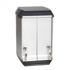 Корпус шкафа CWA1D, двойная дверь, серая крышка, металл, клеммник 16мм 3P+N+E, IP44  2CMA177444R1000  ABB